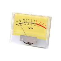 pointer type VU meter moving coil structure VU-73 ammeter  73*37mm