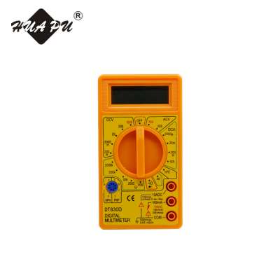 DT830D hight quality wholesale ac dc lcd display manual multimeter digital multimetro