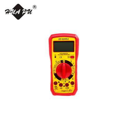 DT9205A+ lcd ac dc vol amp ohm manual digital multimeter diode triode tester