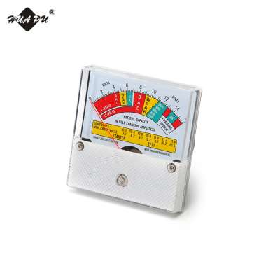 pointer type panel voltage meter moving coil structure DC 0-16V voltmeter HP-80 80*80mm for charger