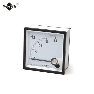 moving coil structure analog display panel hz meter