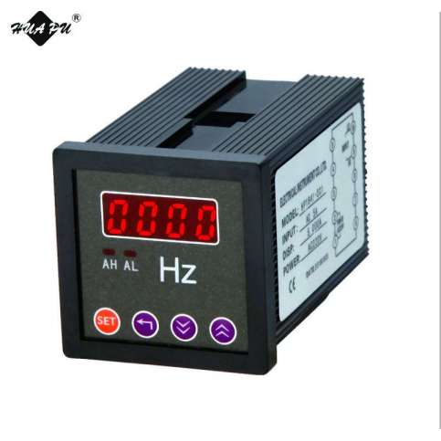 intelligent led single row digital frequency meter with rs485 interface